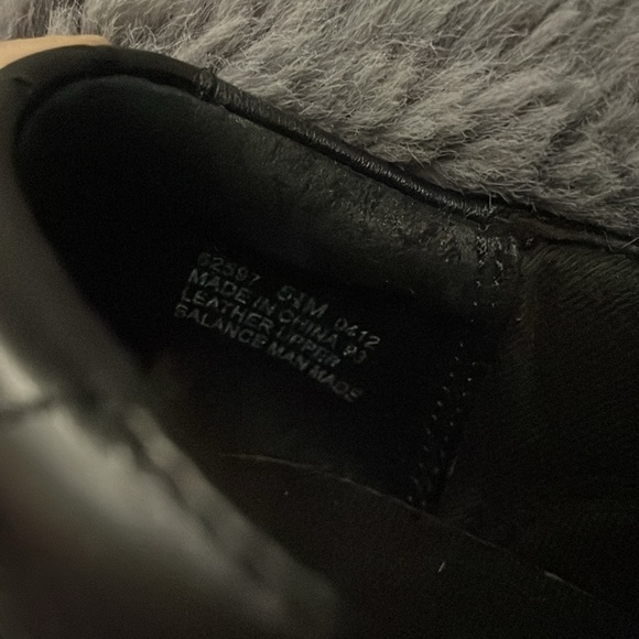 Clarks Black Leather Buckle Booties - Picture 10 of 10